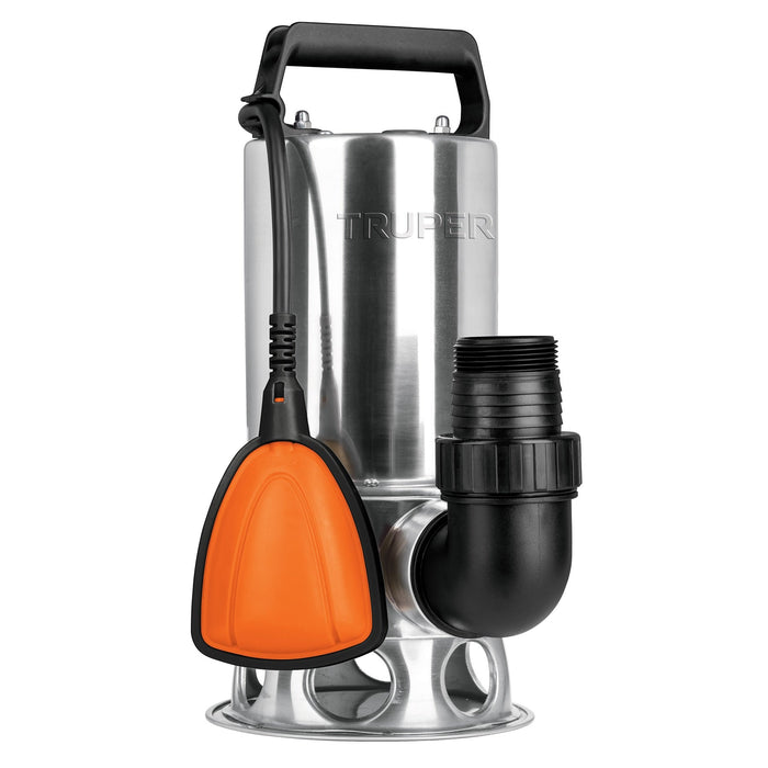 Bomba-sumergible-metálica-para-agua-sucia-1-HP,-Truper