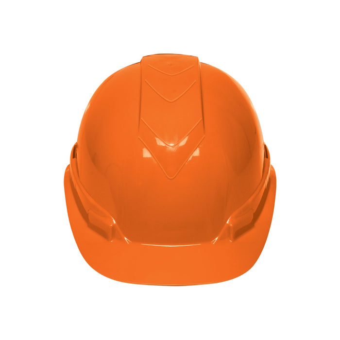 Capacete-de-seguridad,-Ajustable,-naranja