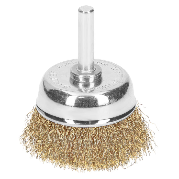 Carda-de-copa-1-3/4"-alambre-grueso-para-taladro,-Truper