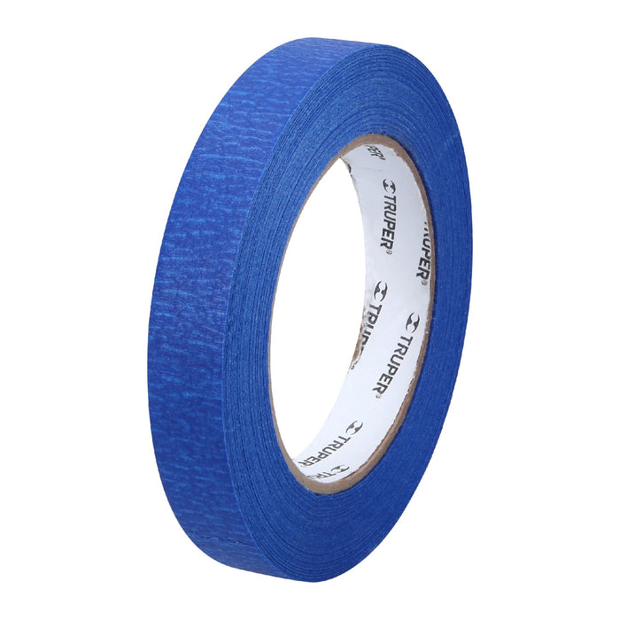 Bolsa con 6 Cinta masking tape azul de 3/4" x150 ft