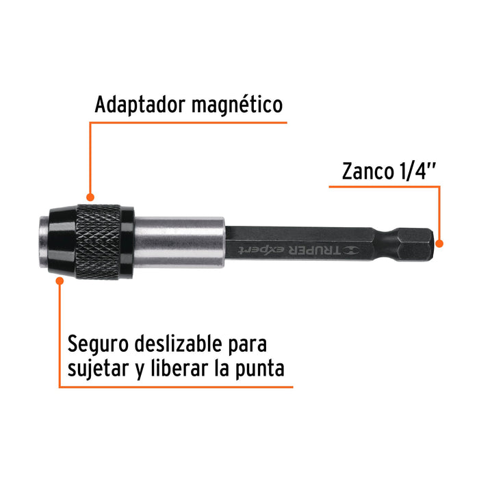 Adaptador de 5" magnético para puntas
