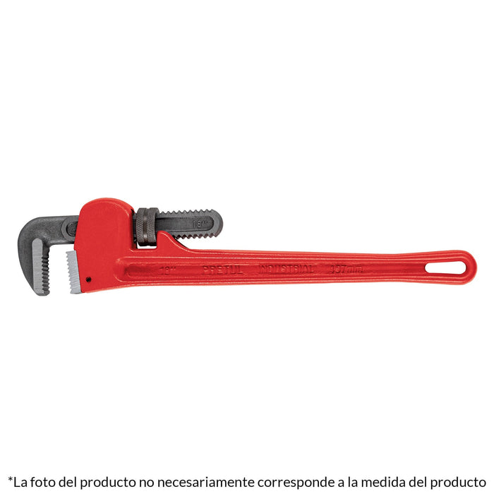 Llave Perro 12" cuerpo de hierro maleable