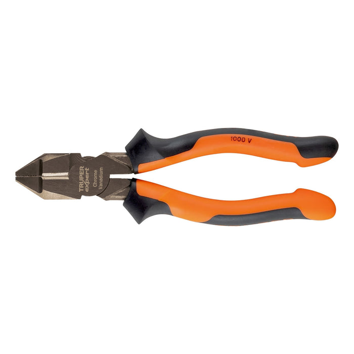 Pinza-para-electricista-7"-cabeza-cuadrada-Comfort-Grip