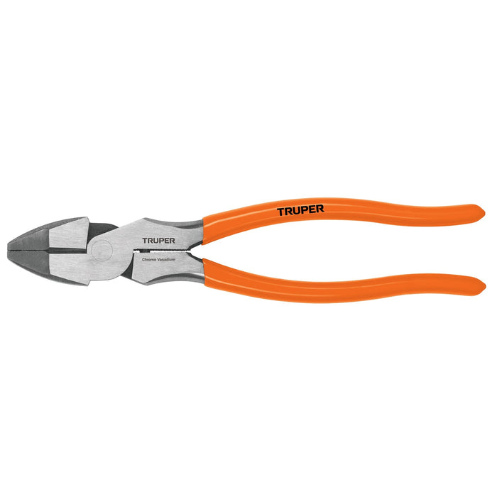 Pinza-para-electricista-9"-alta-palanca-mango-PVC