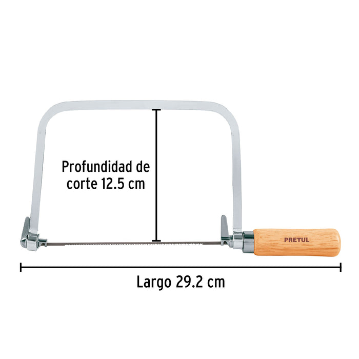 Arco 6" calador para segueta-