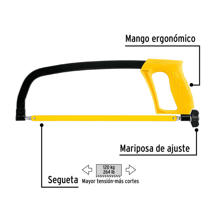 Arco 12" de solera para segueta-