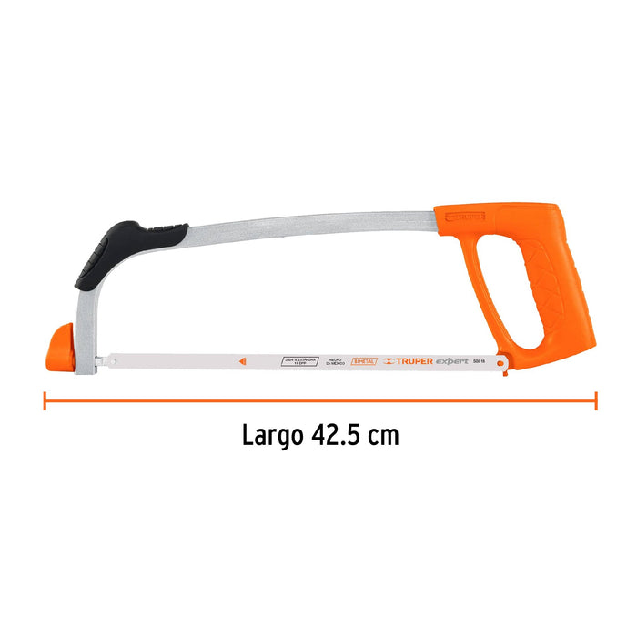 Arco 12" profesional tubular de acero para segueta-