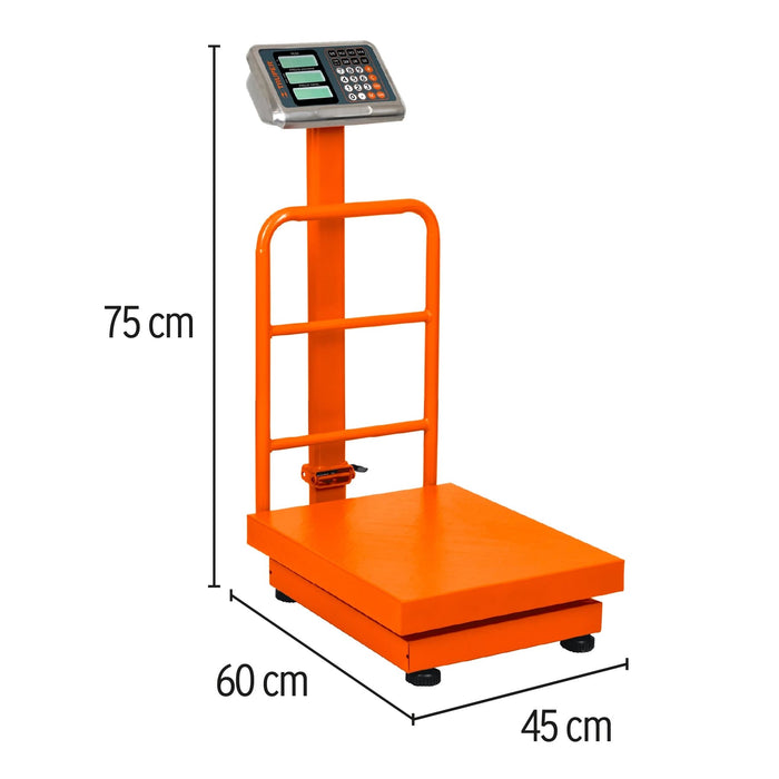 Báscula capacidad 440 lb plegable de plataforma-