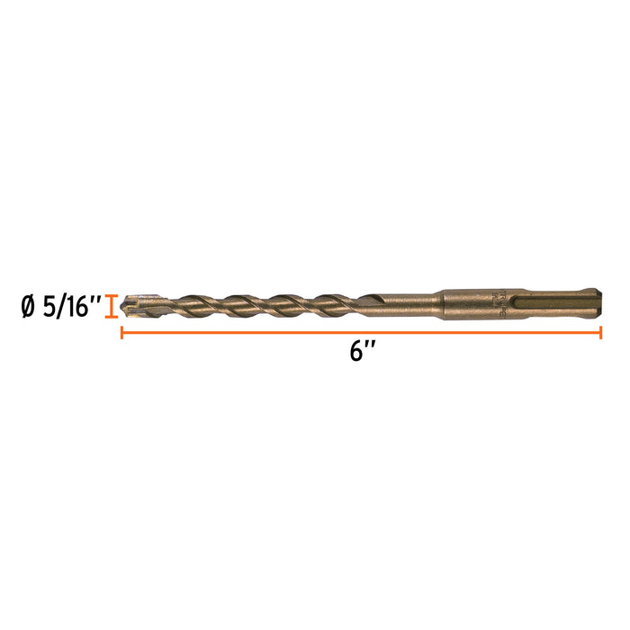 Broca SDS Plus 5/16 x 6"