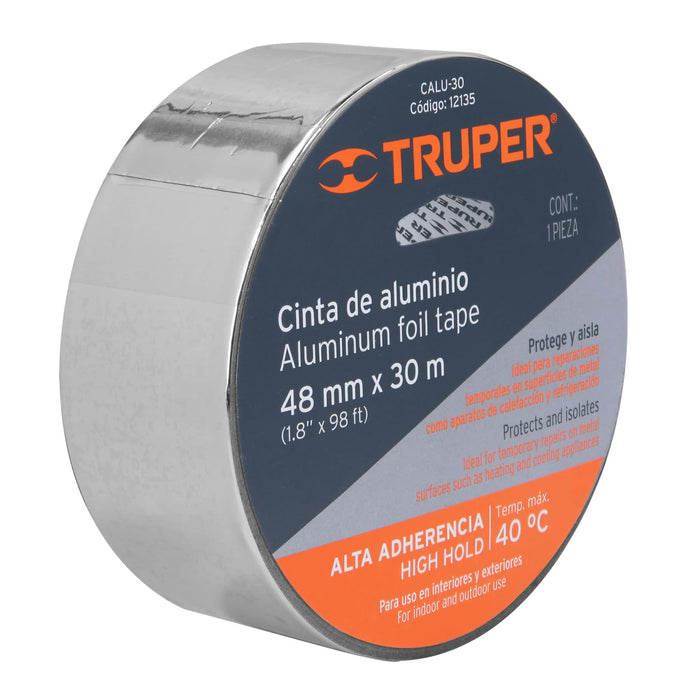 Bolsa con 6 Cinta de aluminio de 2" x 100 ft