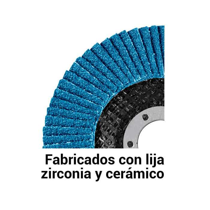 Caja con 5 Discos Laminados tipo29 7" x 7/8" 60