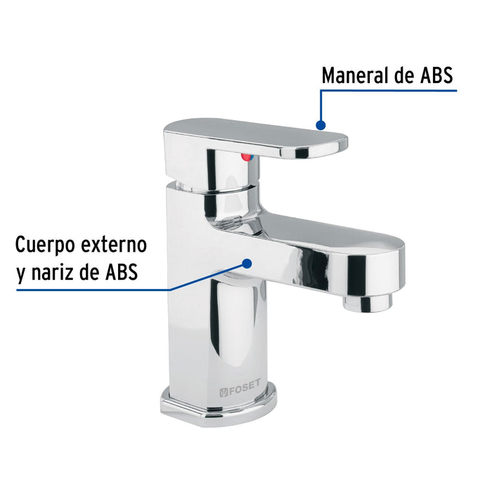 Monomando plÃ¡stico lavabo, maneral plano