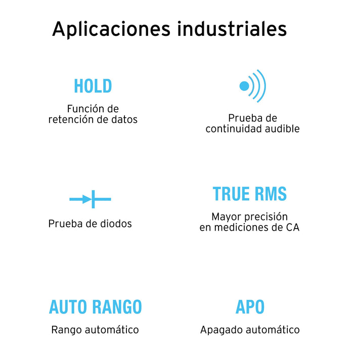 Multímetro-para-mantenimiento-industrial-con-gancho,-Truper